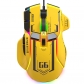 G6 White / Yellow Wired Mechanical Mouse Macro Programming RGB Dazzling Luminescent Computer Laptop Esports Game PUBG Mouse